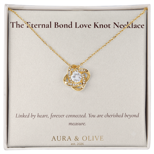 The Eternal Bond Love Knot Necklace