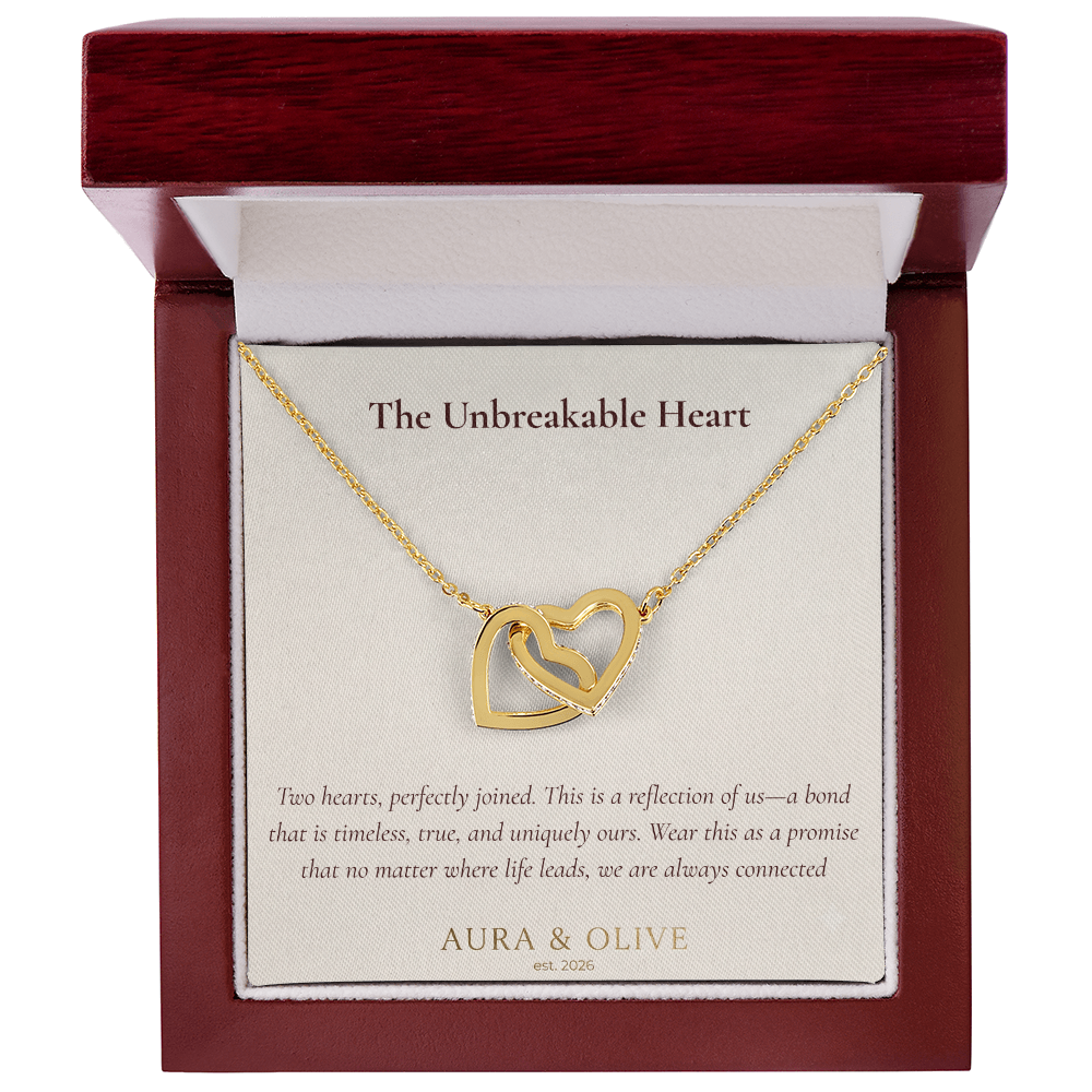 The Unbreakable Heart - Interlocking Hearts Necklace