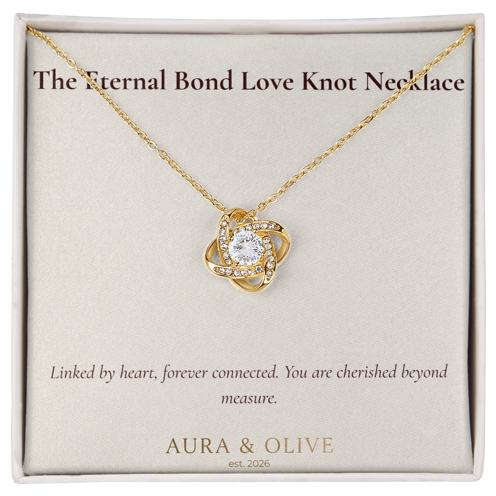 The Eternal Bond Love Knot Necklace
