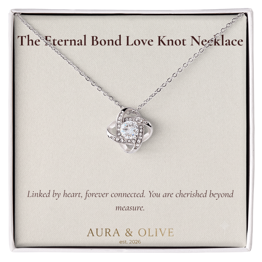 The Eternal Bond Love Knot Necklace
