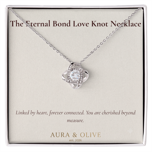The Eternal Bond Love Knot Necklace