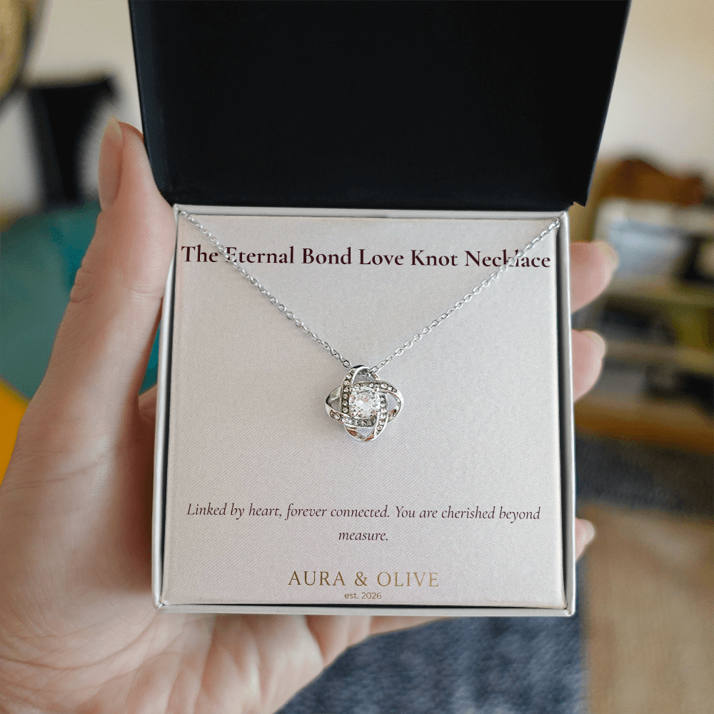 The Eternal Bond Love Knot Necklace