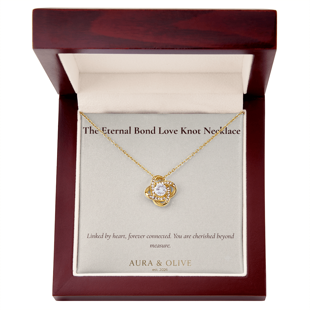 The Eternal Bond Love Knot Necklace