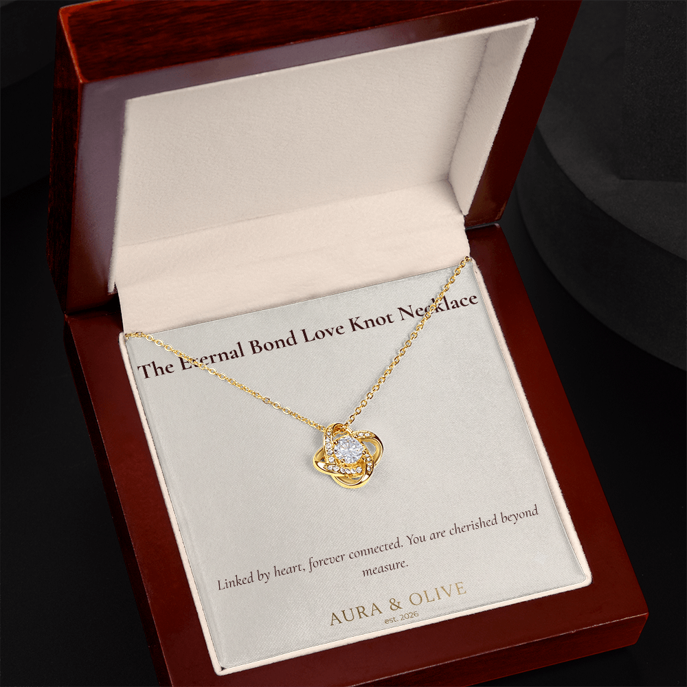 The Eternal Bond Love Knot Necklace