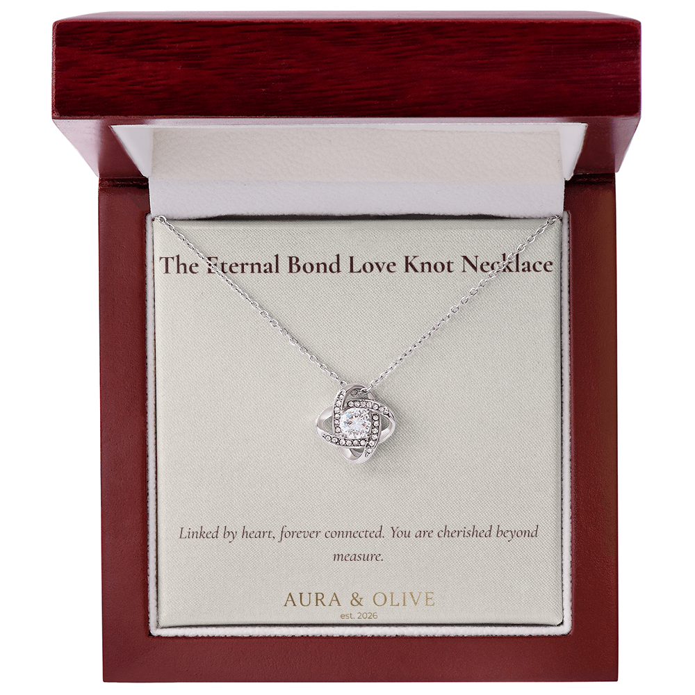 The Eternal Bond Love Knot Necklace