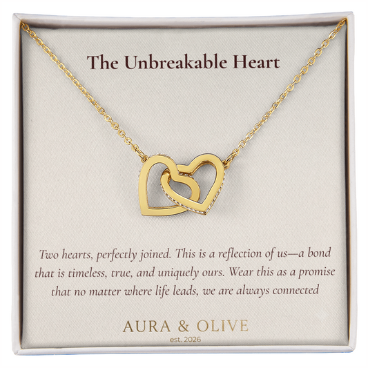 The Unbreakable Heart - Interlocking Hearts Necklace