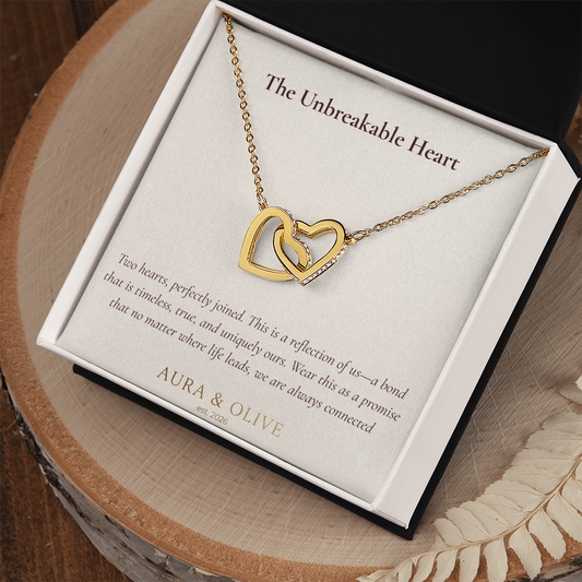 The Unbreakable Heart - Interlocking Hearts Necklace