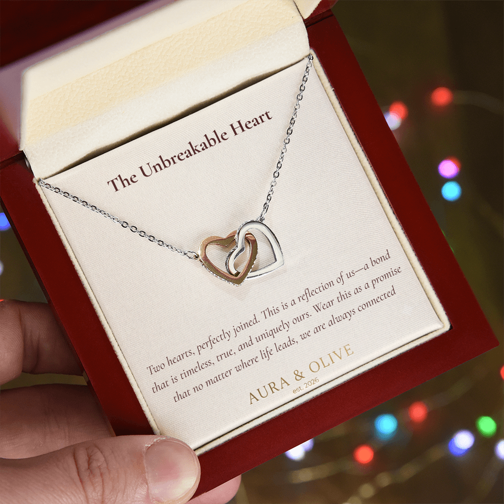 The Unbreakable Heart - Interlocking Hearts Necklace